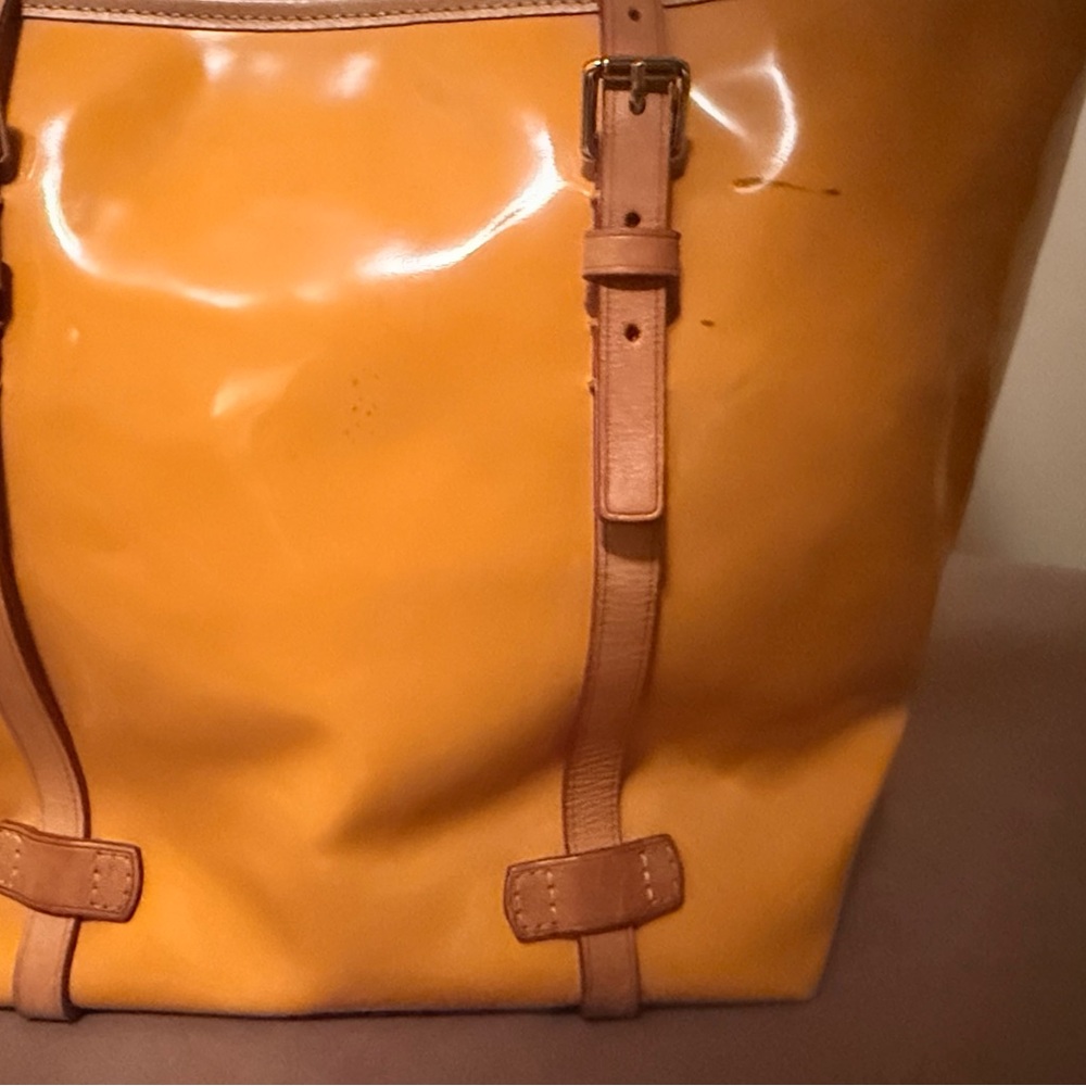 Dooney & Bourke Mustard Yellow Tote - Picture 3 of 10